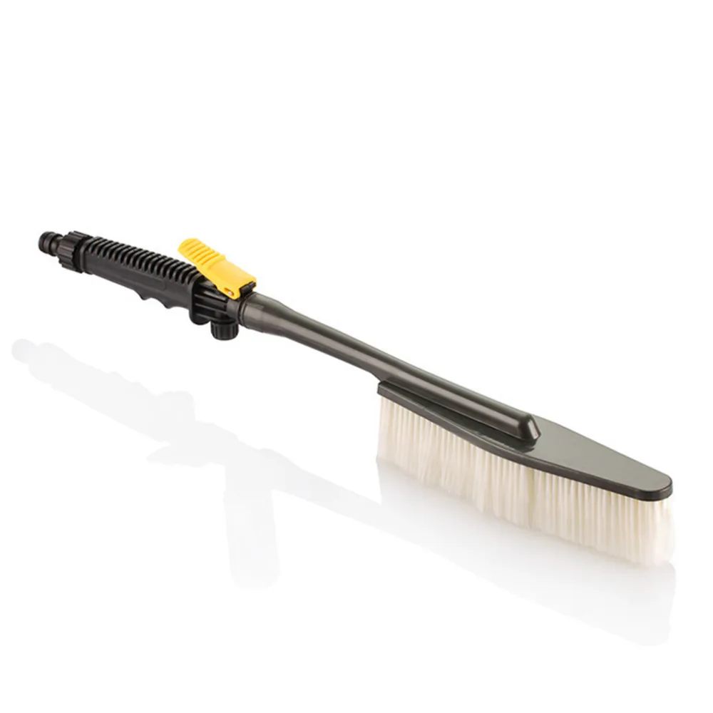 1 шт. черная щетка для мытья автомобиля выдвижная длинная ручка переключатель