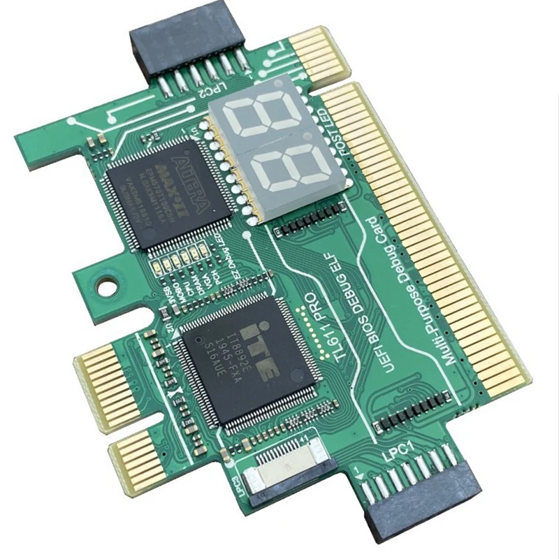 OPQ-многофункциональная LPC-DEBUG-карта PCI PCI-E LPC материнская плата диагностический