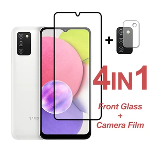 protective glass for samsung galaxy a03s full cover tempered glass for samsung galaxy a03s a02s a02 a01 camera screen protector free global shipping