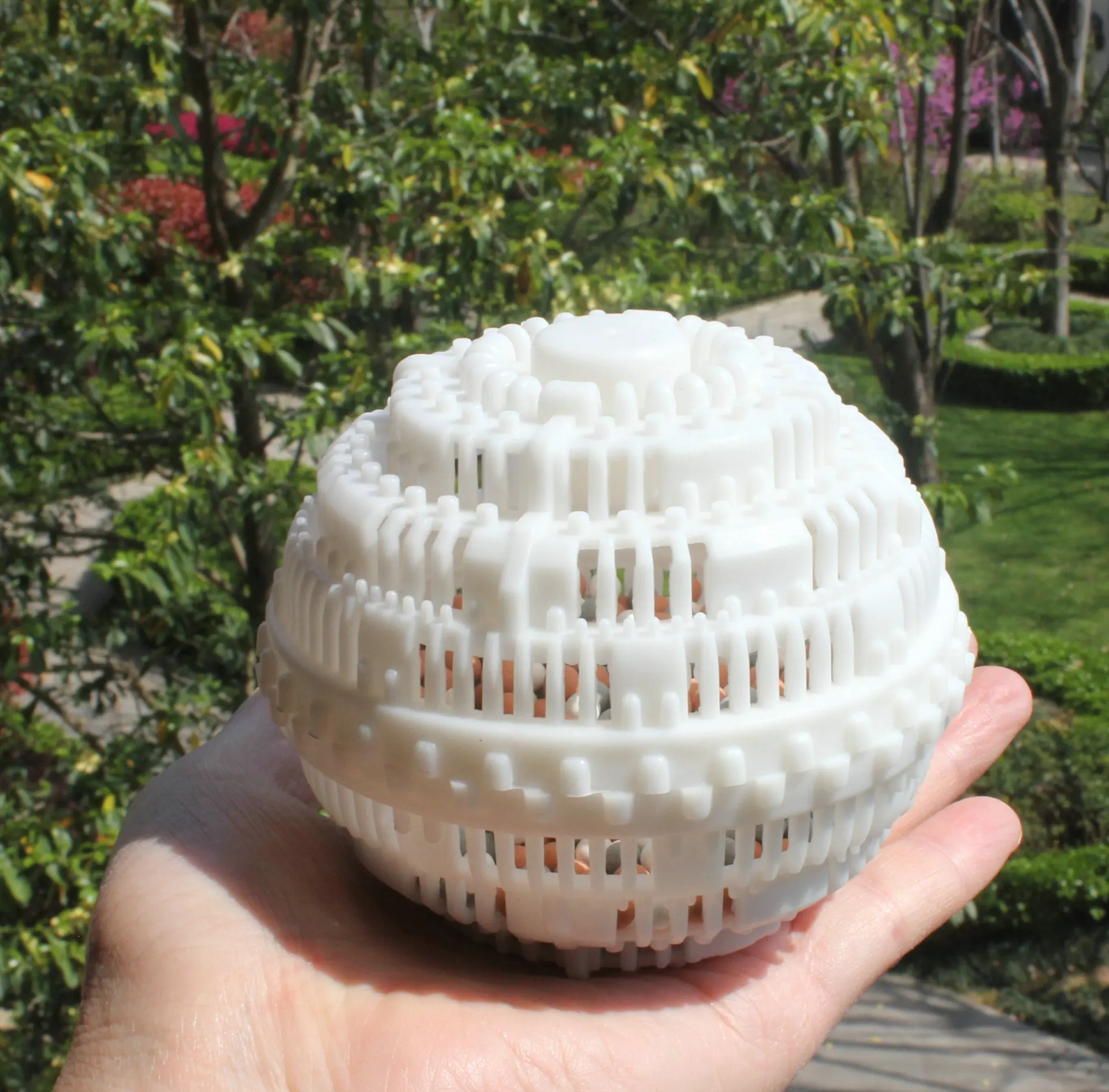 Многоразовые Экологичные натуральные волшебные шарики для стирки без моющего