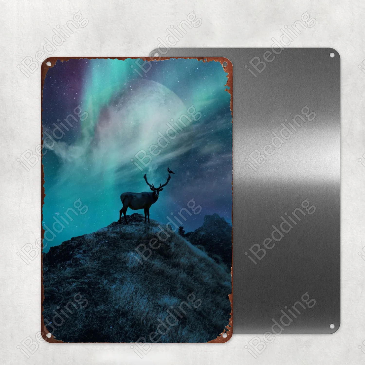 

Великолепное металлическое оформление стен паба, клуба, железная живопись, декоративная пластина 20x30 см