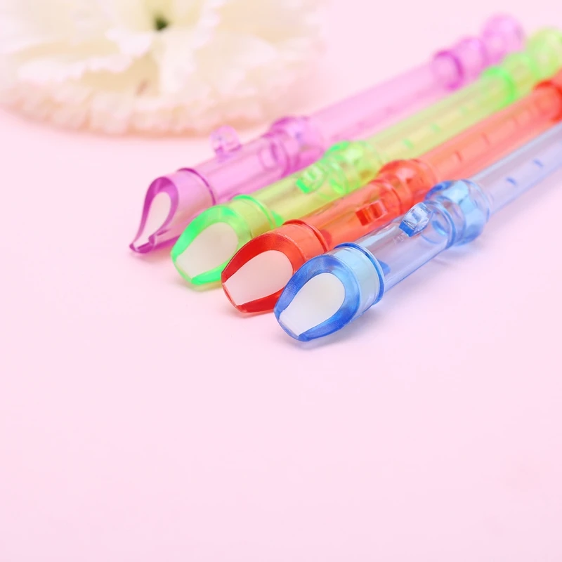 

Plastic Musical Instrument Recorder Flute 6 Holes Colorful Children's Toys Gift