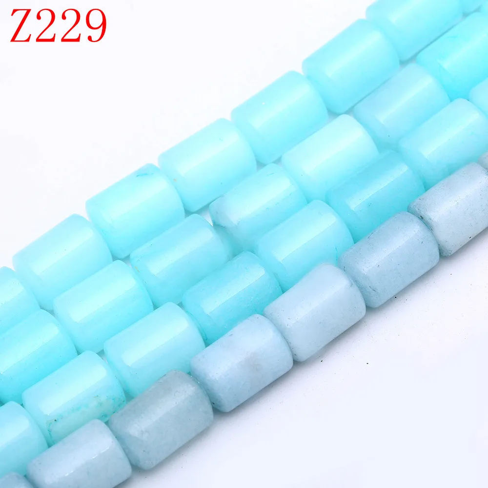 Aquamarine Yumten круглый розовый КВАРЦЕВЫЙ шарик 14 мм* 14 мм натуральный халцедон топаз Бирюзовый Аквамарин Аметист отдельные агатовые бусины DIY натуральные камни бисер для бисероплетения - Цвет: Aquamarine