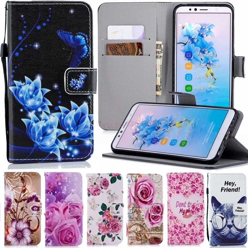 Чехлы книжки с откидной крышкой для SAMSUNG Galaxy J6 + Plus 2018 SM J610FN/DS J6Plus чехлы бумажники