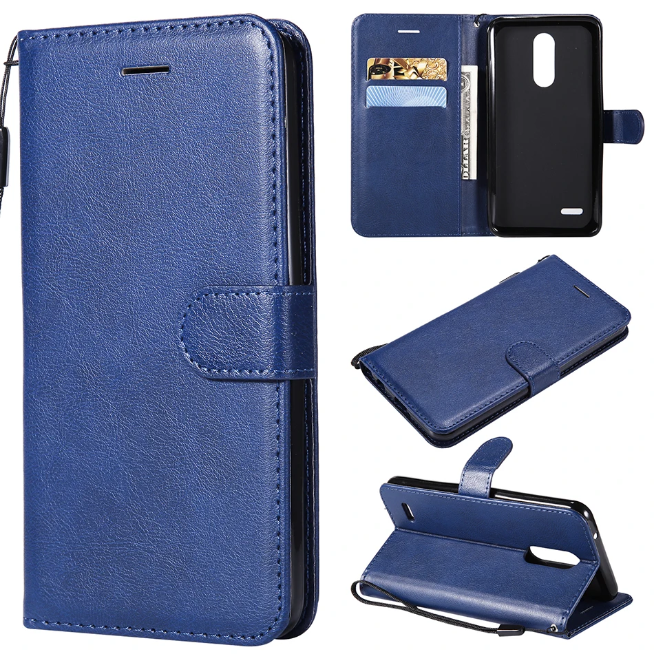 Кожаный чехол книжка ThinQ для LG K8 K9 K10 K11 2018 V20 V30 V40 V50 Stylo 4 3 Stylus LS777 LS775 Q6 Q8 G6 G7 G8