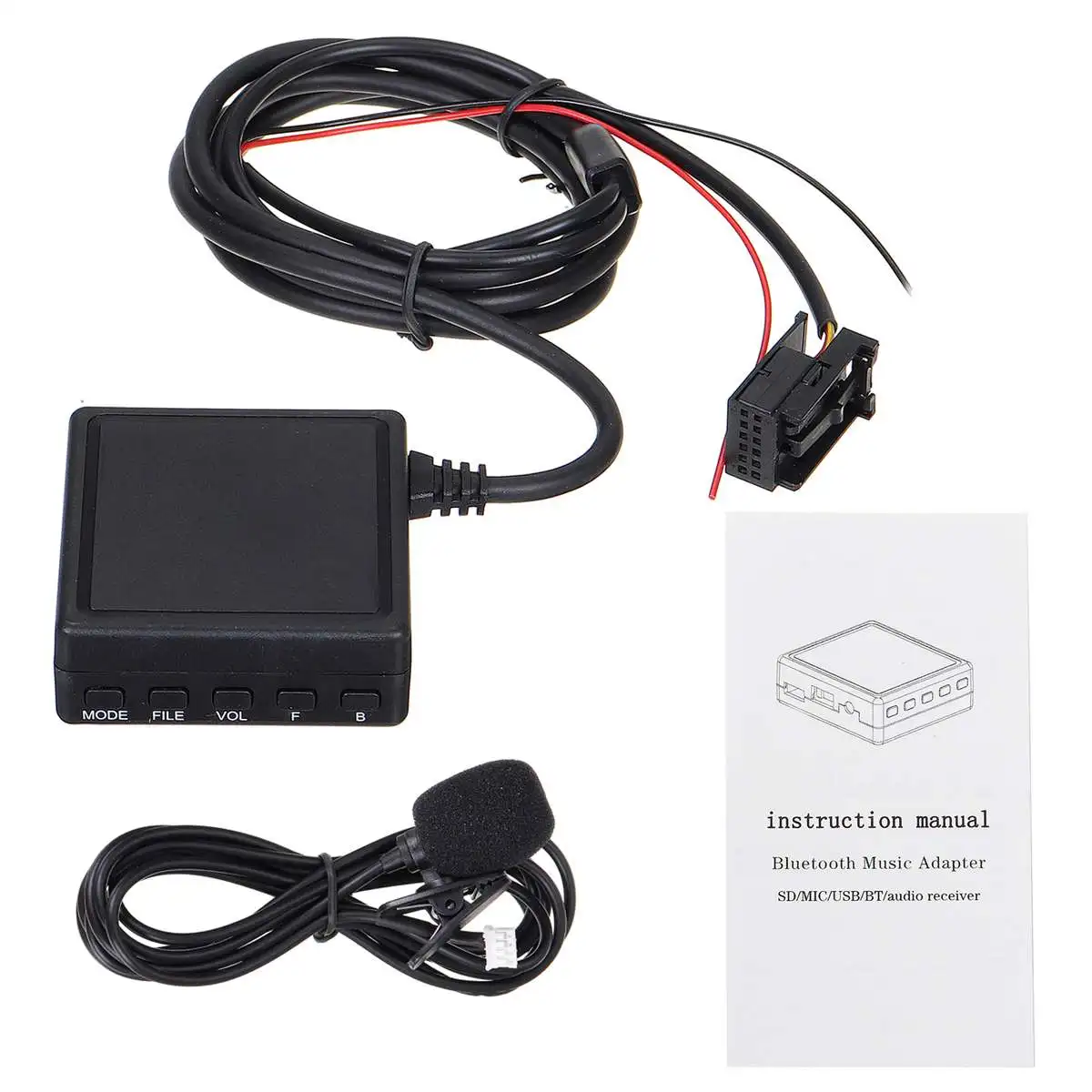 Bluetooth Aux-адаптер для приемника с USB микрофон громкая связь BMW E85 E86 Z4 2003-2008 E83 X3 MINI COOPER