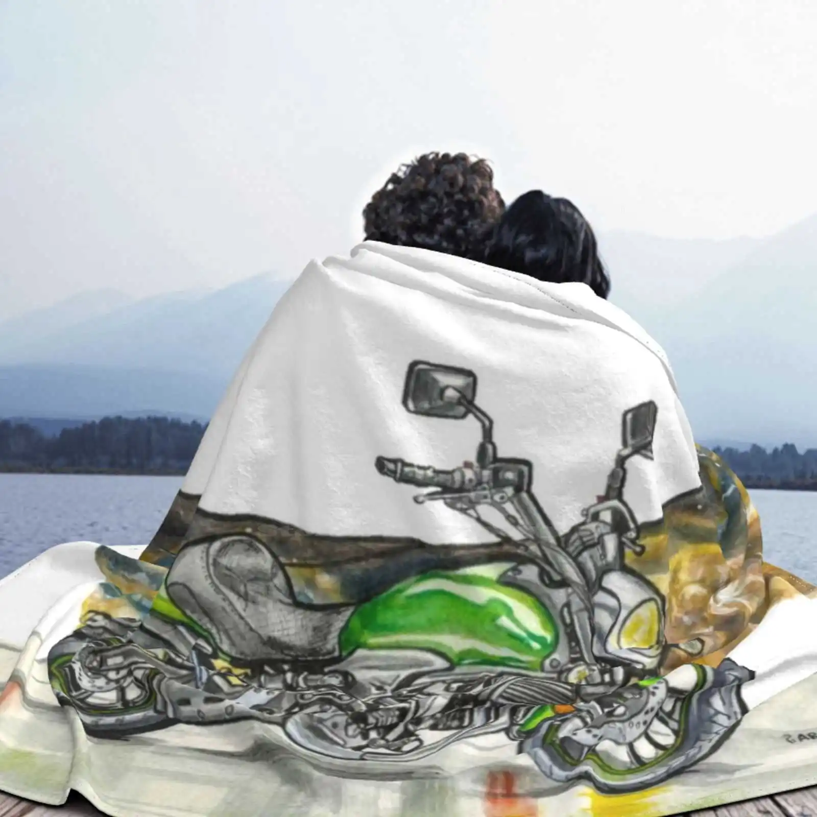 Новое модное мягкое теплое одеяло Ride The Storm Out по низкой цене с принтом водное