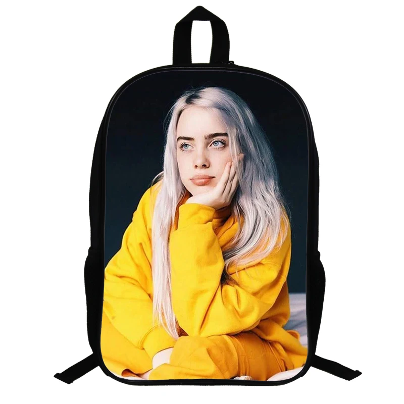 5 14,5 дюймов Billie Eilish школьные сумки для подростков рюкзак в стиле «хип-хоп» для мальчиков и девочек, рюкзак для ноутбука, рюкзак для путешествий вентиляторы подарок - Цвет: 5