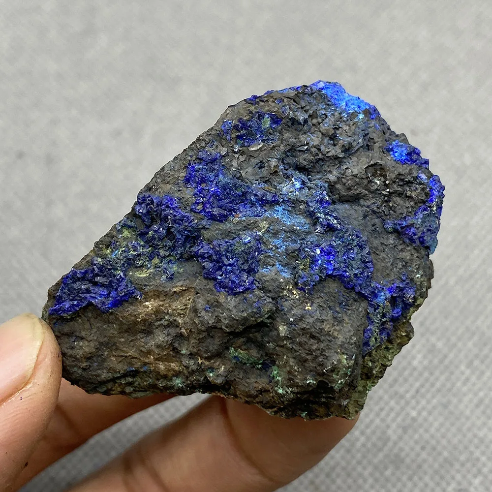 

Natural azurite mineral cristal espcime da provncia de anhui, china