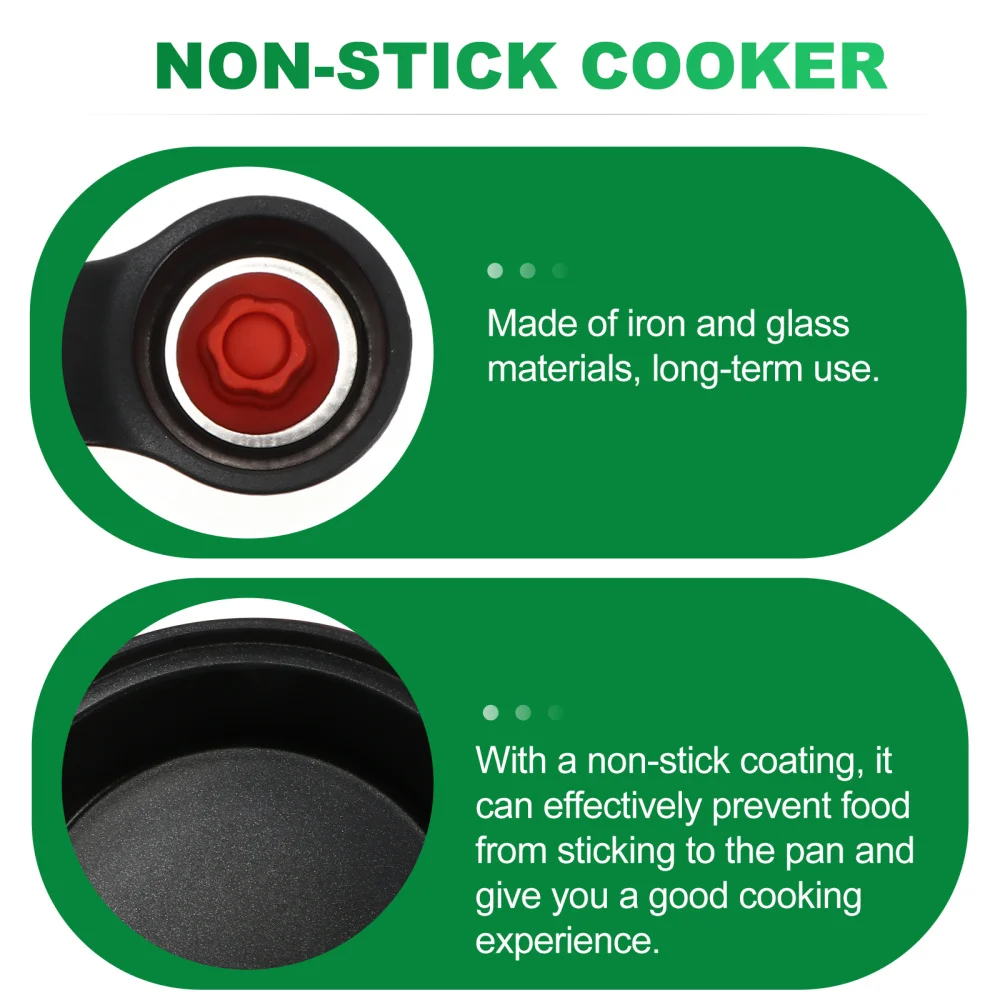 

1 Pc Convenient Soup Pot Stew Pot Non-stick Pot Induction Cooker Micro Pressure Cooker