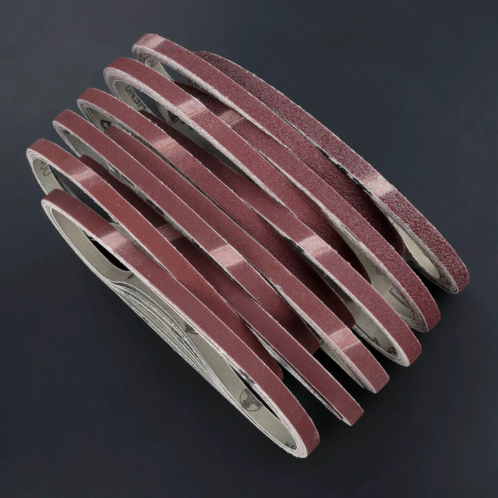 

Шлифовальные ленты 40-600 grit, 10 шт.