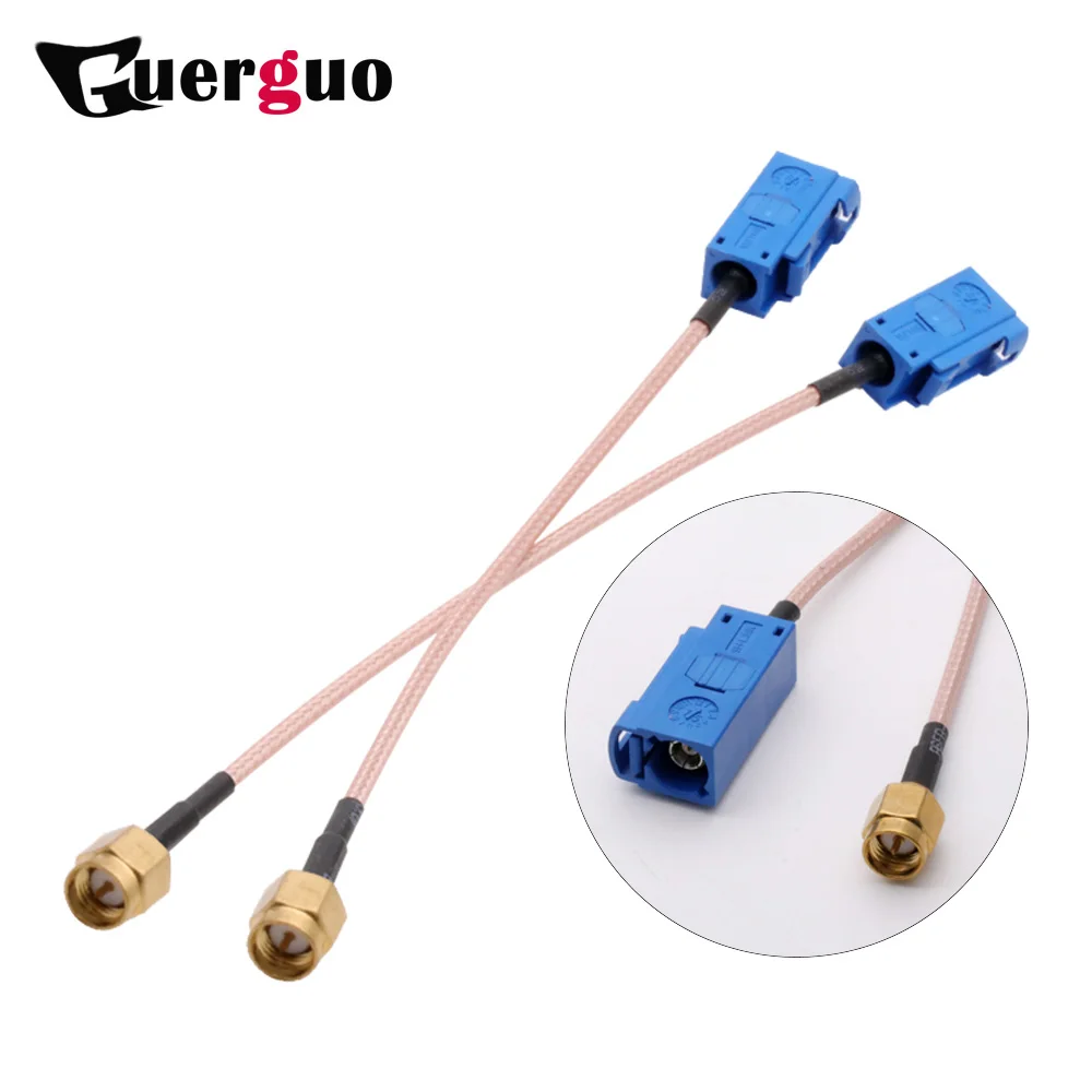 

Customized Fakra Jack Z Female to SMA male GPS Antenna Extension Cable RG316 50ohm 10/15/20/30/50cm 1/2/3m