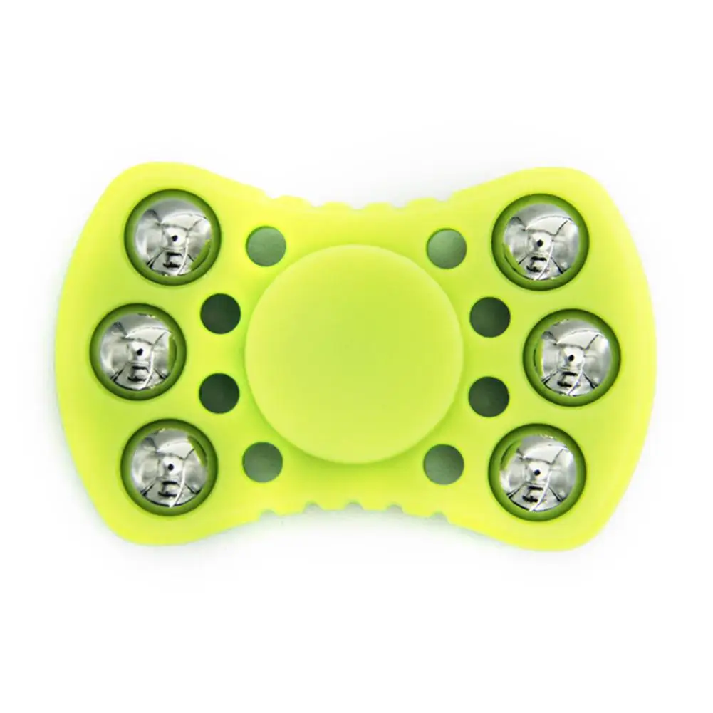 

Creative Fidget Spinner EDC Hand Spinner with Six Metal Beads Stress Anxiety Reducer Focus Toy for Kids Adult