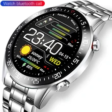 Bluetooth Phone Call can Smart Watch Men Waterproof Sports Fitness Watch Health Tracker Weather Display 2021 New smartwatch men