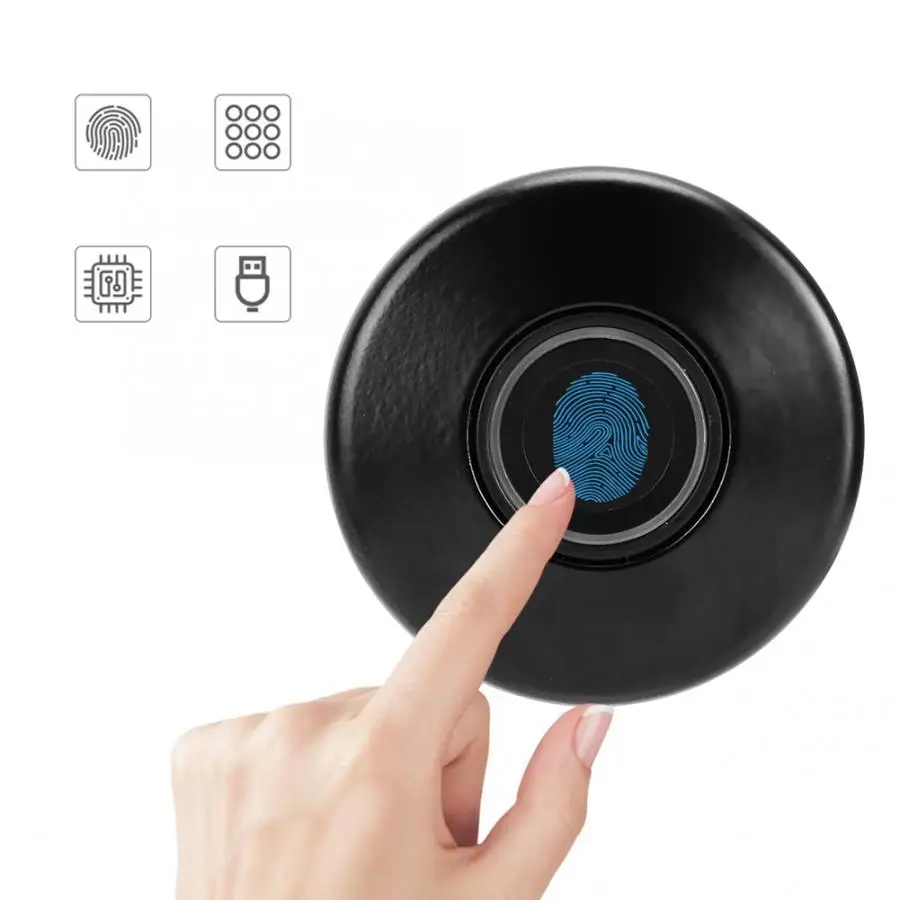 Полупроводниковый замок со сканером отпечатков пальцев умный электронный без