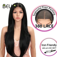 bella synthetic straight wig lace front wig 134 lace frontal wig easy 360 lace blonde pink lolita hair cosplay wigs for women