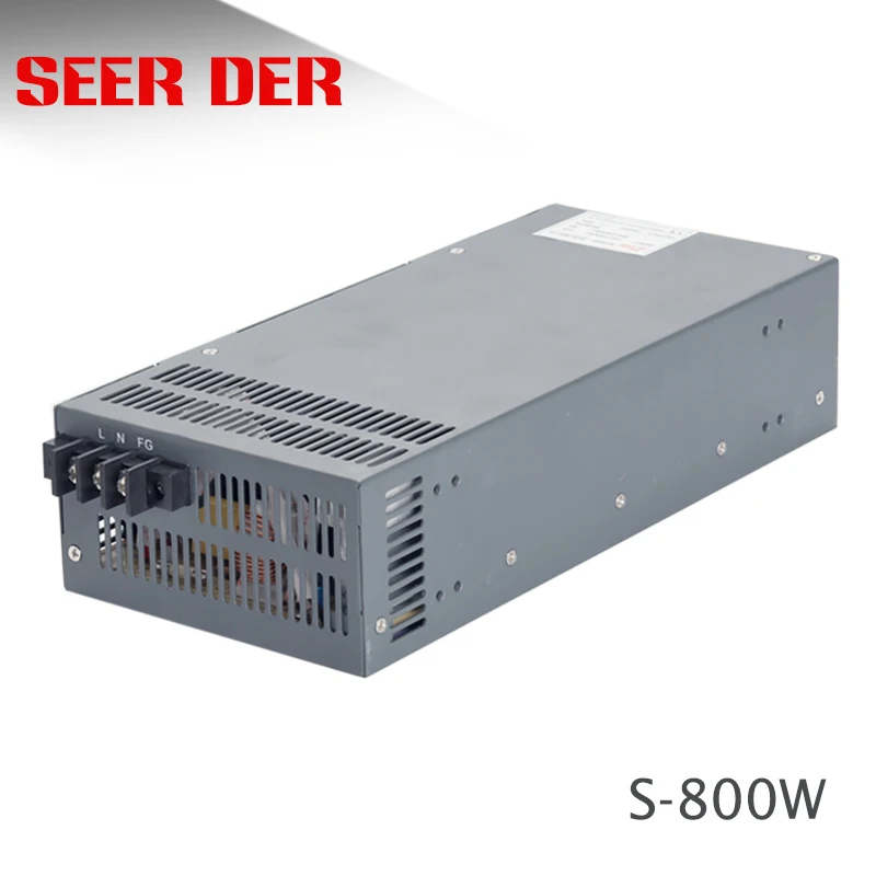 S 800W 12 В 15 в 18 24 36 48 800 Вт 16.5a промышленный импульсный источник питания/800 блок