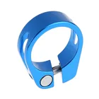 Зажим для подседельного штыря MTB, полый зажим 31,8 винтов для подседельного штыря, подходит для подседельного штыря 27,2