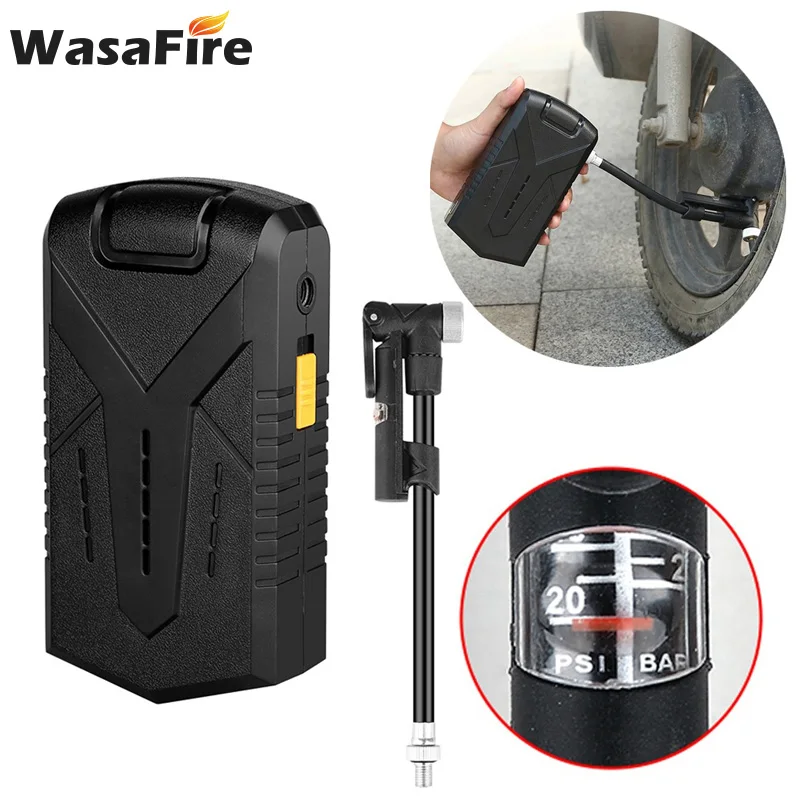 Велосипед электрический воздушный насос Портативный мини для шин воздуха