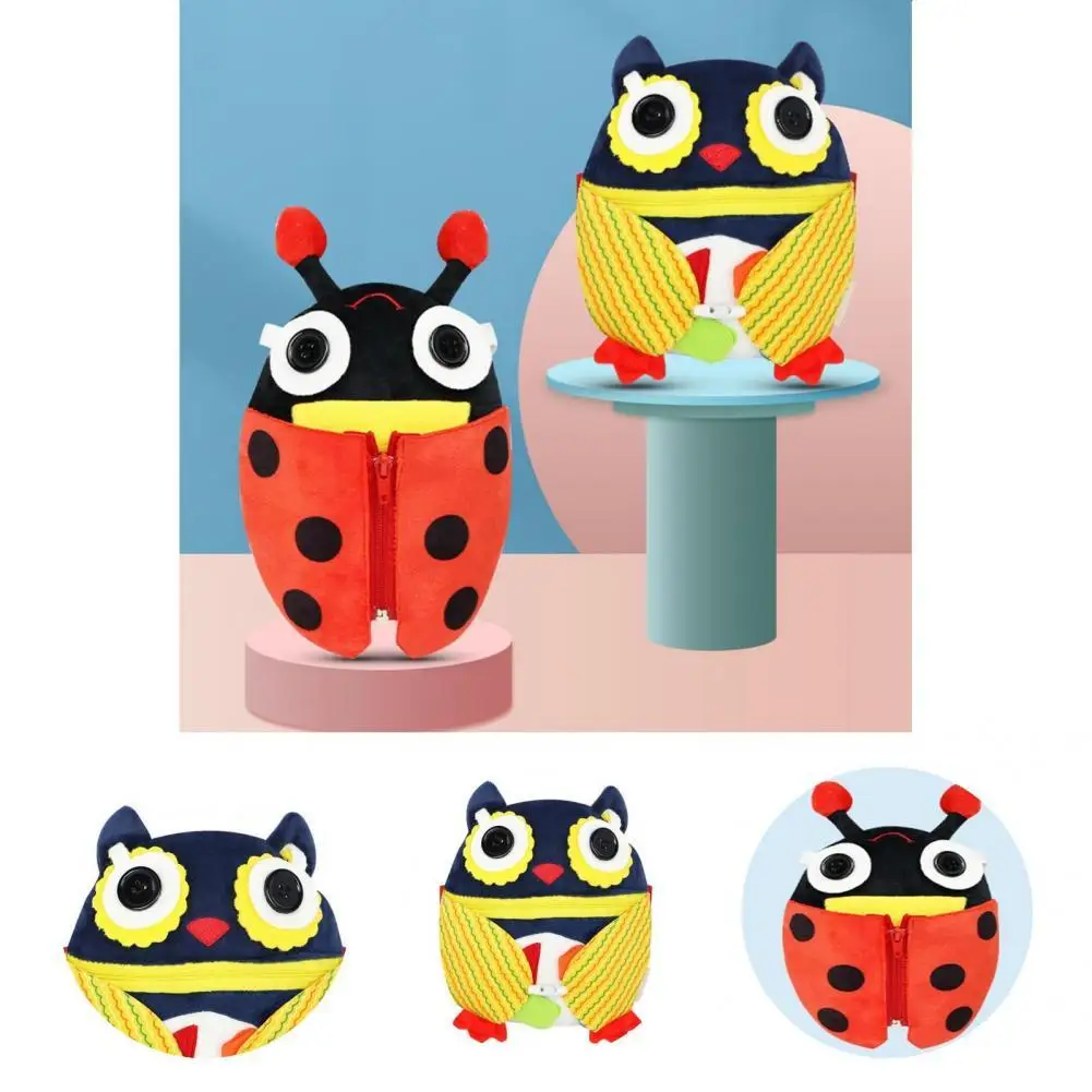 

Preschool Toy Animal Shape Promote Cognition Early Learning Busy-Board Learning Owl Toys Educational Toy for Baby