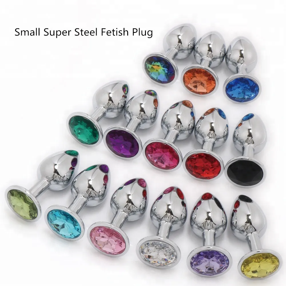 Анальные пробки из алюминиевого сплава фетиш Анальный массажер с мини-пулей