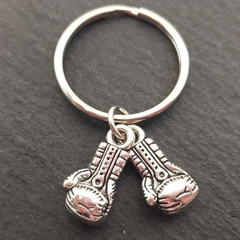 Модный брелок для ключей подвеска в боксерские перчатки спортивный Брелок