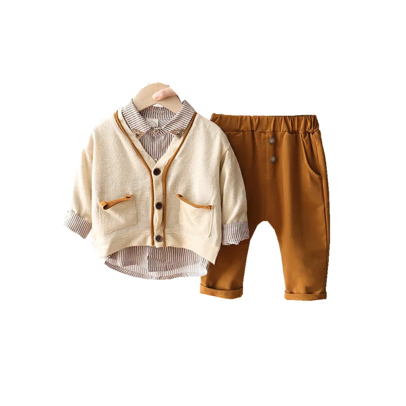 От 1 до 6 лет костюм из трех предметов для детей комплект маленьких девочек и