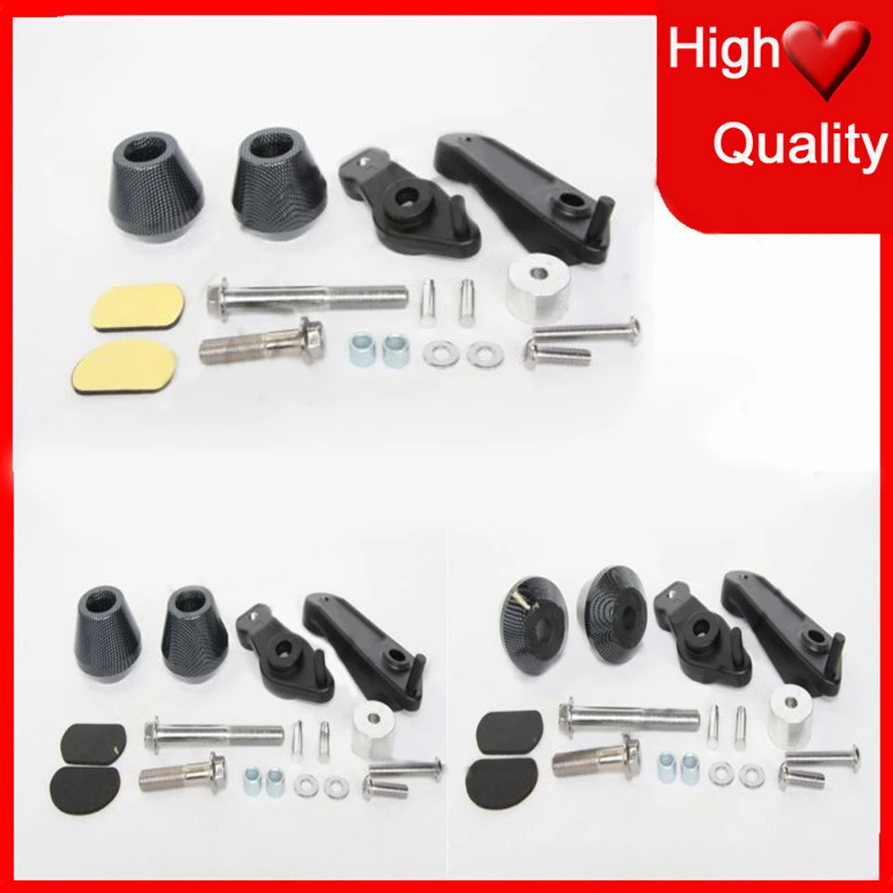 Мотоцикл для 2009 2010 2011 2012 2013 2014 Yamaha YZF 1000 R1 YZFR1 Углеродные не режущие слайдеры рамы