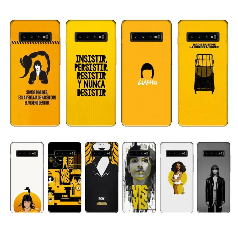 

TV Series VIS A VIS Luxury Brand Case Coque Fundas for Samsung Galaxy S8 S9 S10e S20 PLUS J6 S20 FE Silicone Etui Cover