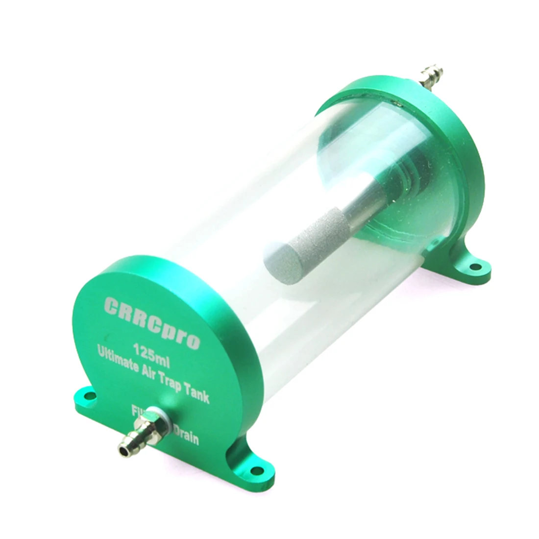 125ml green CNC сделано прозрачный топливный бак CRRCPRO анти-пузырьковый 125 мл 250 мл топливный бак для RC реактивного самолета игрушечные модели самолетов - Цвет: 125ml green