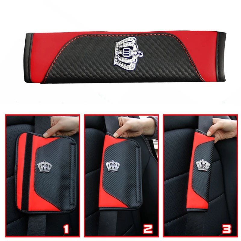Чехол для ремня безопасности подкладка украшение интерьера автомобиля в виде