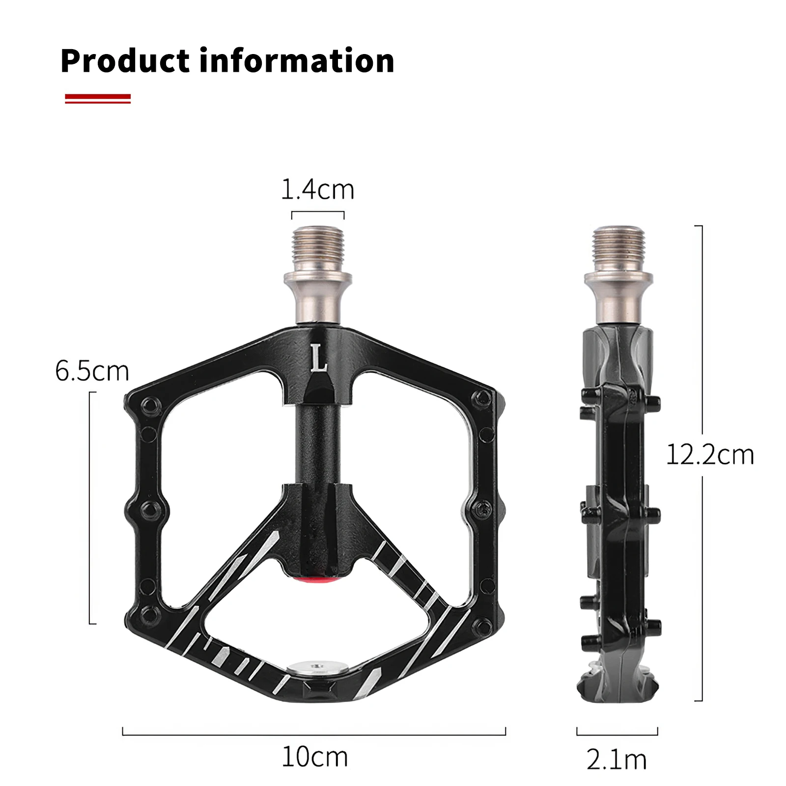 

Ultralight 3 Bearings Pedal Bicycle Bike Pedal Anti-Slip Footboard Bearing Quick Release Aluminum Alloy Bike Accessories