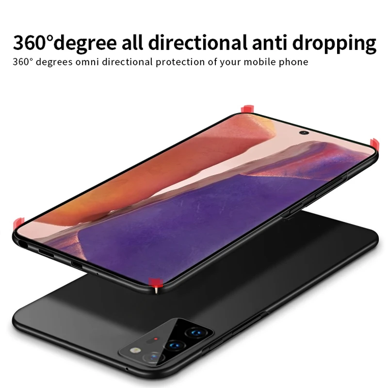 Для Samsung Galaxy Note 20 S20 Ультра чехол для 10 S10 Lite Plus ультра тонкий гладкий жесткий