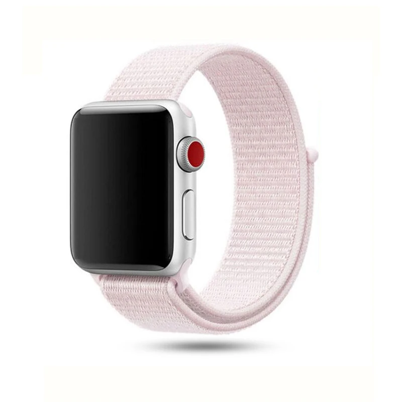 Тканый нейлоновый ремешок для apple watch часов 42 мм 38 спортивный тканевый браслет iwatch