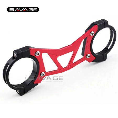 Red Для HONDA CB1100 2013 Баланс шок передняя вилка BRACE CB500F CB500X CBR500R 2013- мотоцикл алюминиевый кронштейн CB 1100 - Цвет: Red