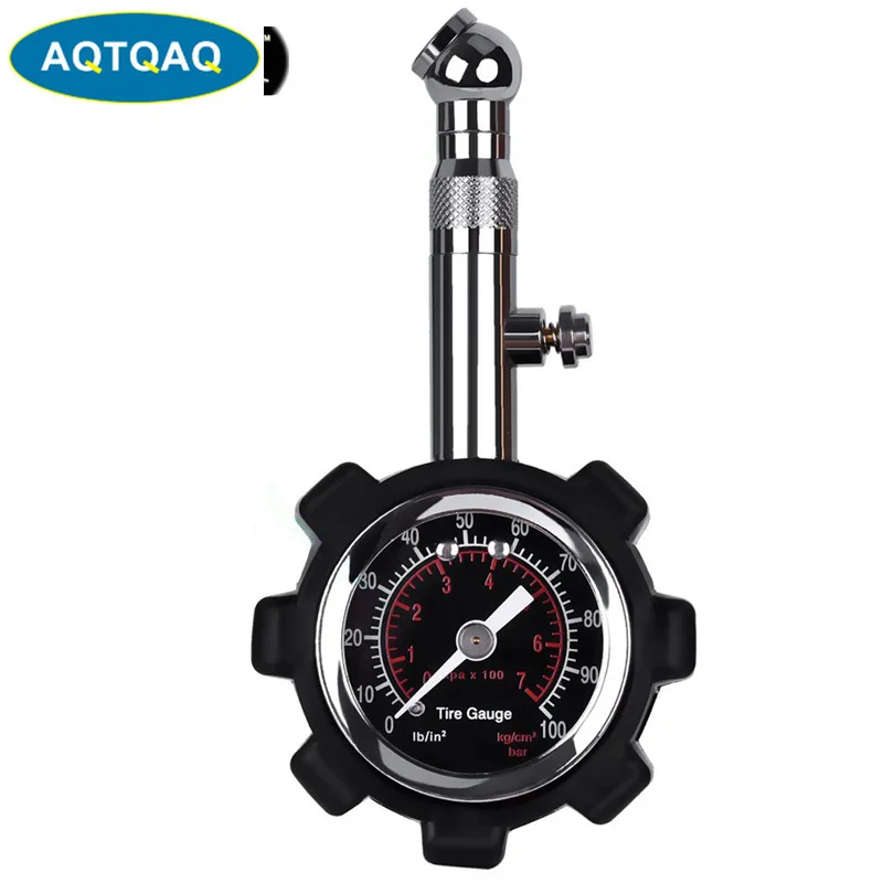 AQTQAQ Автомобильный датчик давления в шинах 100 PSI диагностический инструмент для