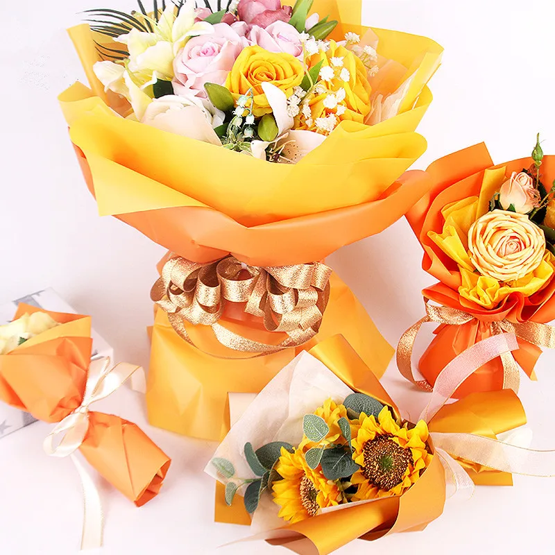 Waterproof Korean Style Craft Paper Valentine's Day Gift Wrapping Paper
