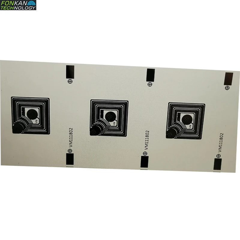 Ультралегкая RFID-этикетка mifare 13 56 МГц hihg частота NFC сухая инкрустация EV1 NTAG213 iso4443A