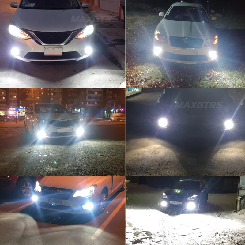 2x80 Вт ZES чипы H11 H8 9005 9006 HB3 HB4 супер яркие 6000K белые светодиодные лампы s Лучшая для