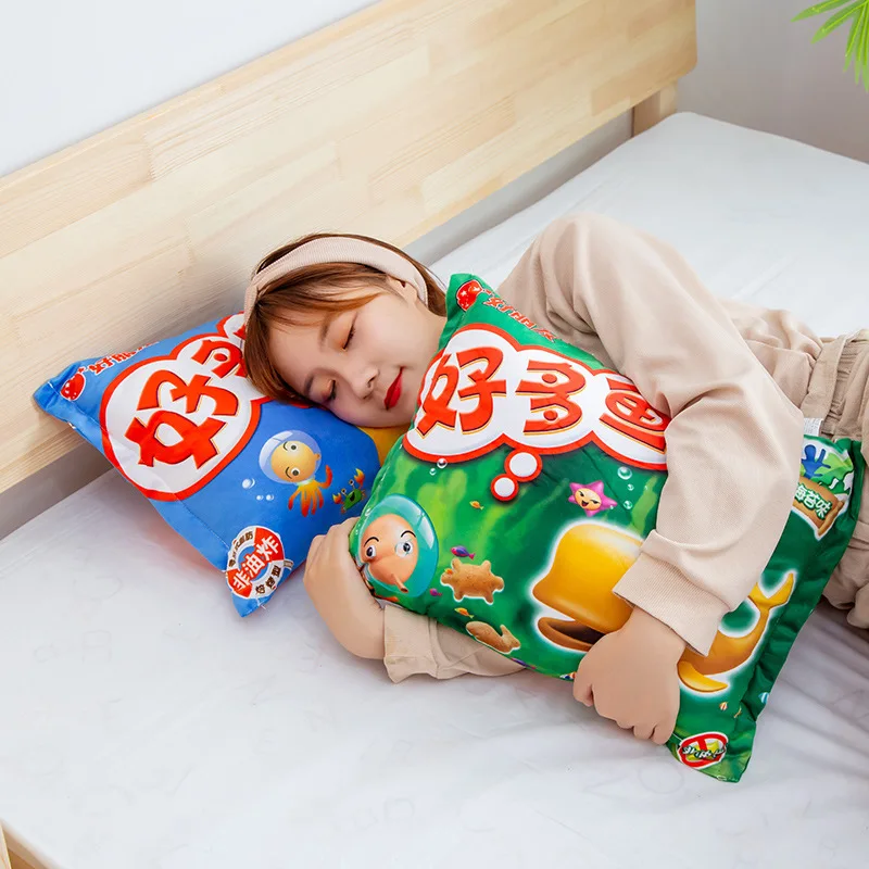 Имитация лапши быстрого приготовления плюшевая подушка мягкая говядина жареная