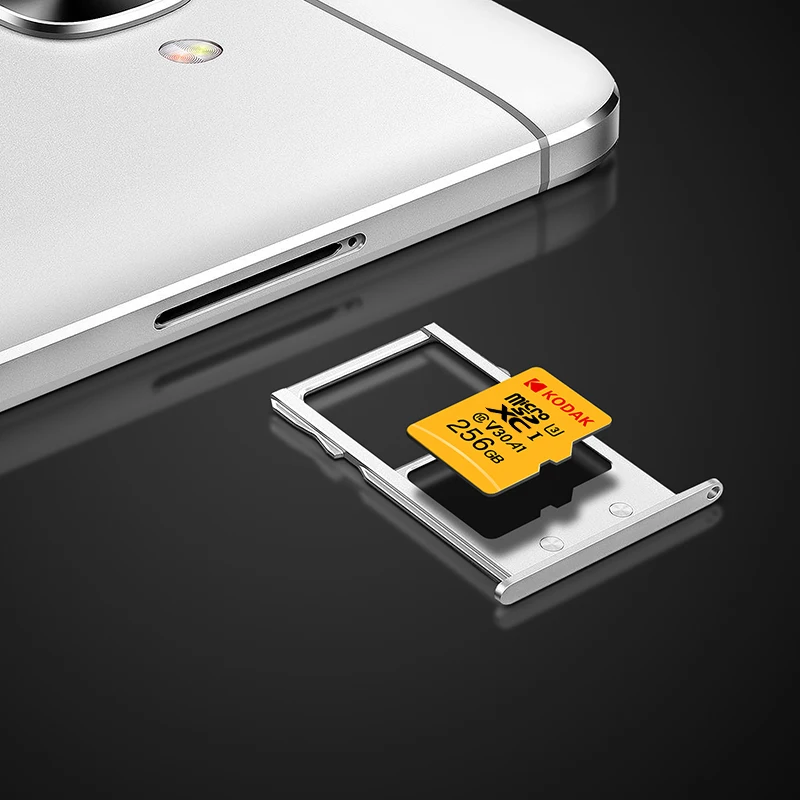 Карта памяти Kodak Micro SD высокоскоростная 256 ГБ класс 10 U3 4K карта флэш sd|Карты памяти|