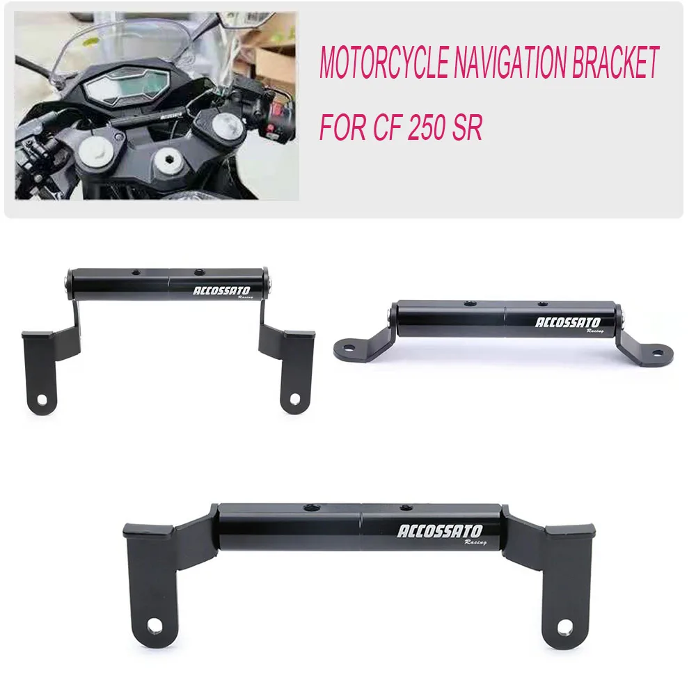 

Motorcycle Navigation GPS Plate Bracket Adapt Holder For CFMOTO Cf250sr CF250 SR CF 250 SR 250SR