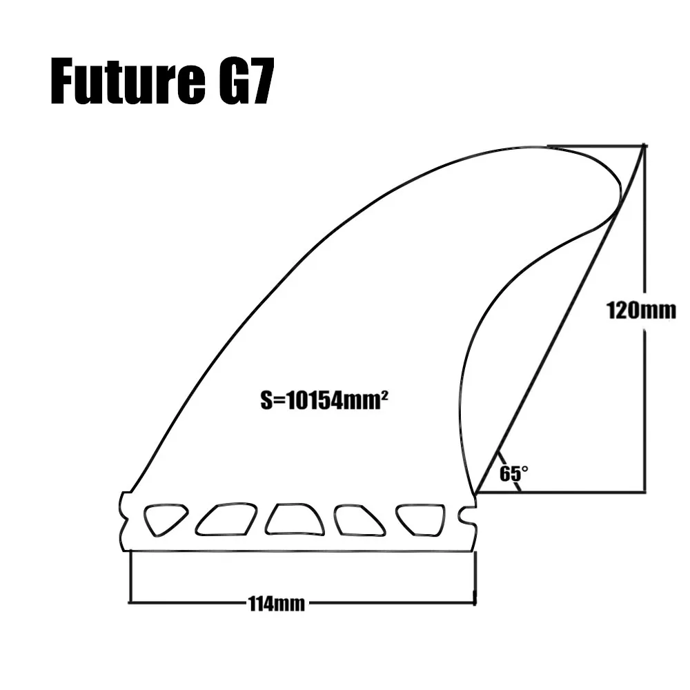 Плавники будущего G5/G7 из углеродного волокна Barbatana плавник для серфинга Thruster