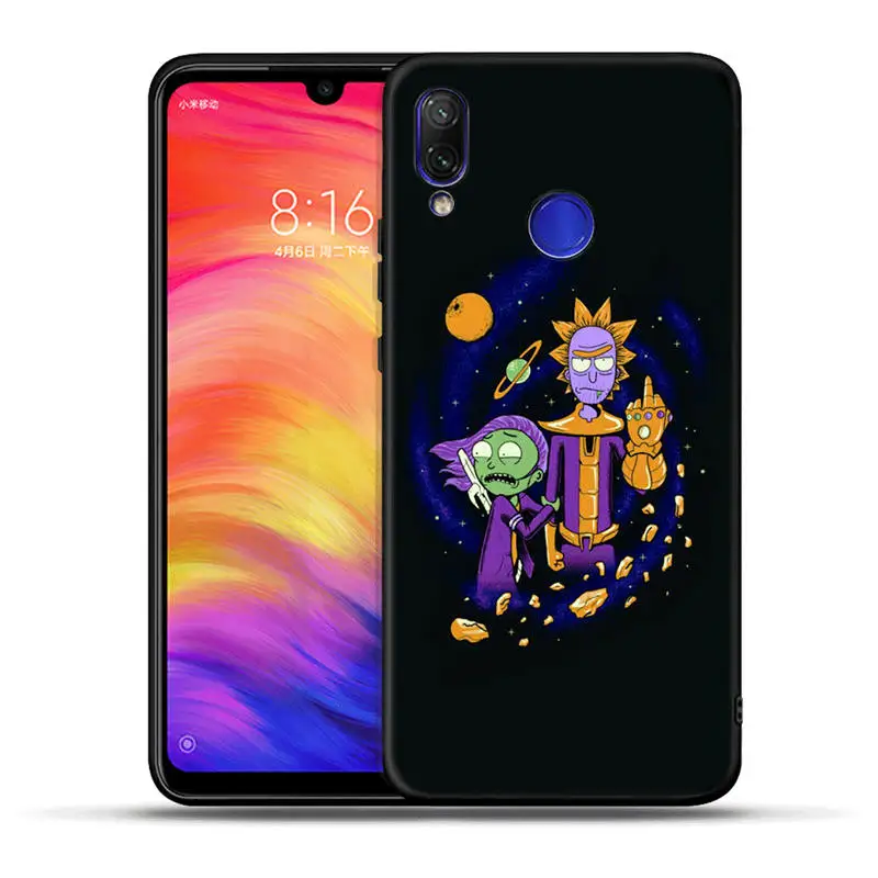 H1370 Аниме Рик и Морти мультфильм аниме чехол для Xiaomi Redmi Note 7 7A 6 Pro 6A 5A Prime Mi A1 5X A2 Lite 6X4X5 плюс Pocophone F1 - Цвет: H1370