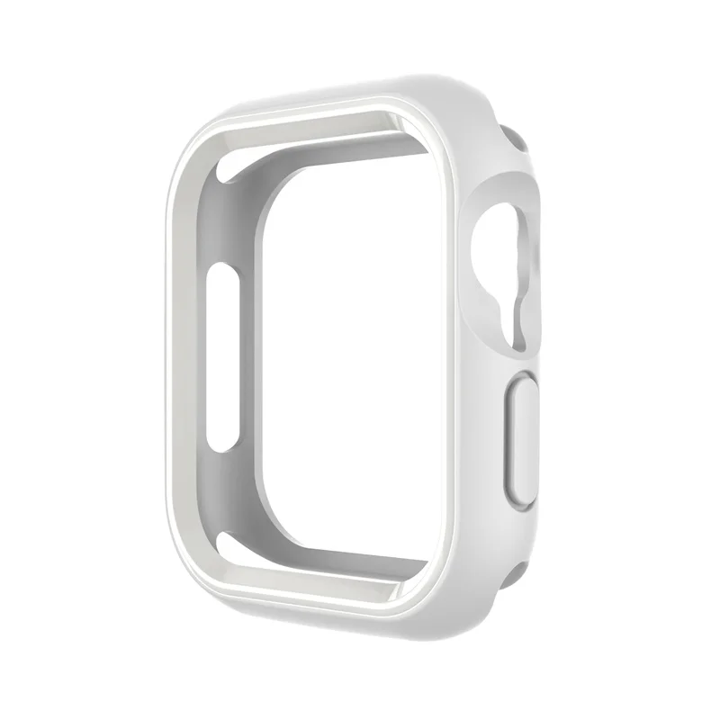 

Exo Edge Bumper Case for Apple Watch Series 6 SE 5 4 Flexible Matte TPU with PC Cover 40mm 44mm Protector Shell for iWatch Frame