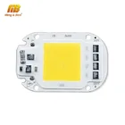 Чип светодиодной лампы COB 20 Вт, 30 Вт, 50 Вт, 110 В переменного тока, 220 В