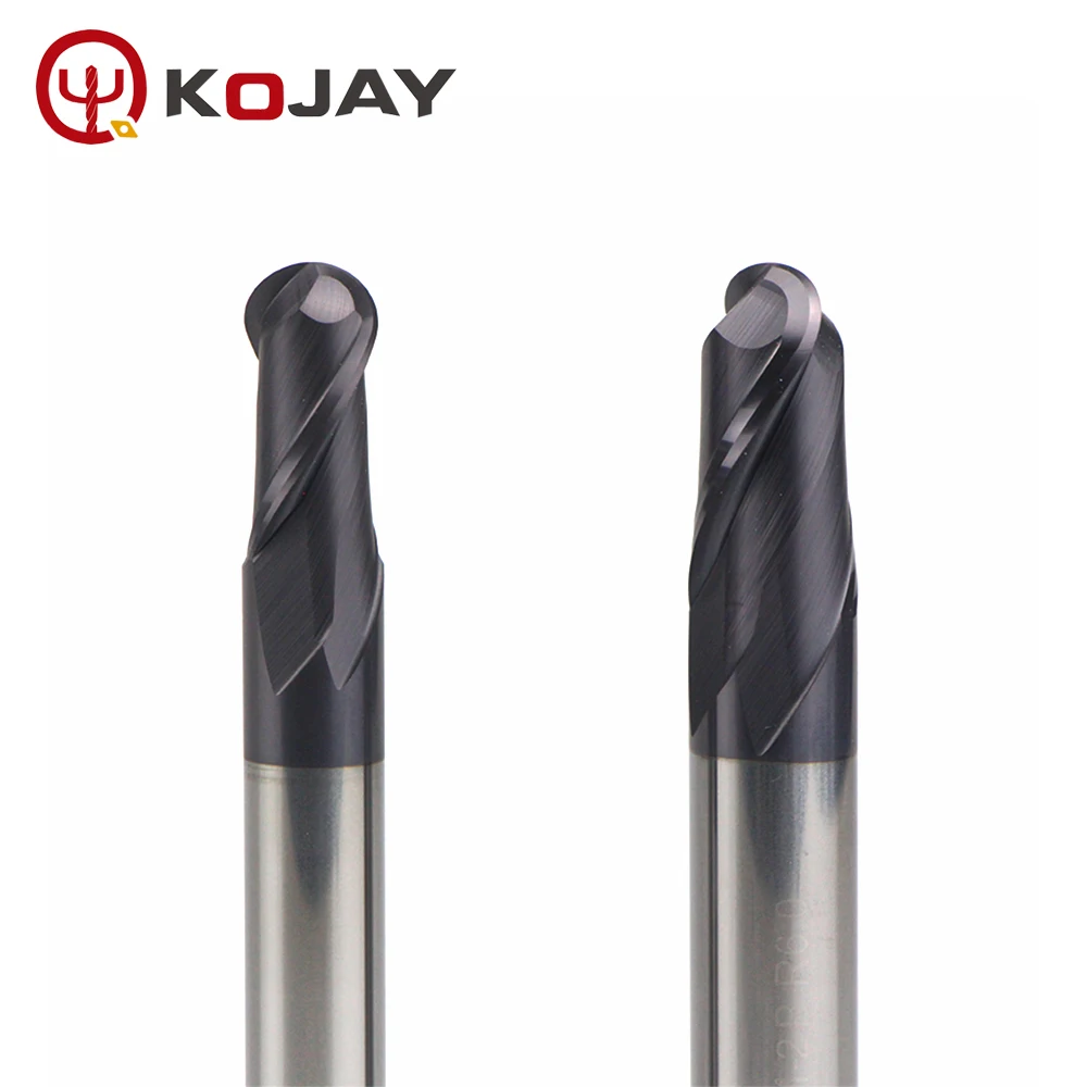 Концевая фреза с двумя канавками R3.5-R10 мм | Инструменты