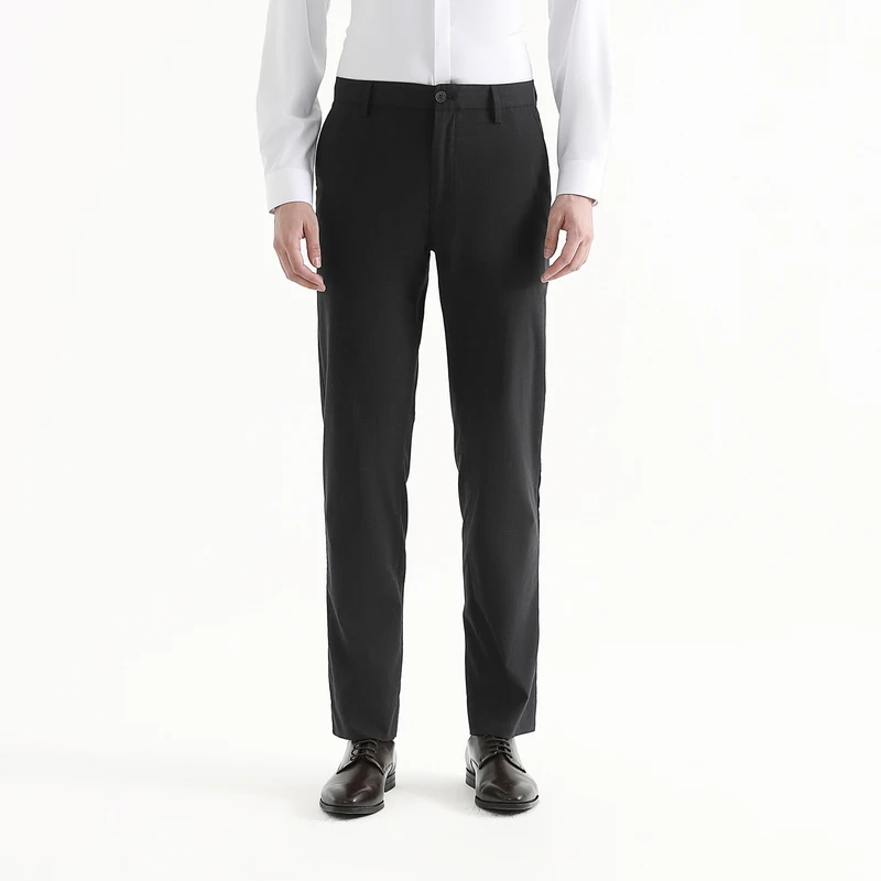 

Seven7 Brand Men's Wool Pants Business Casual Fashion Men's Professional Pants Classic Straight Pants for Men