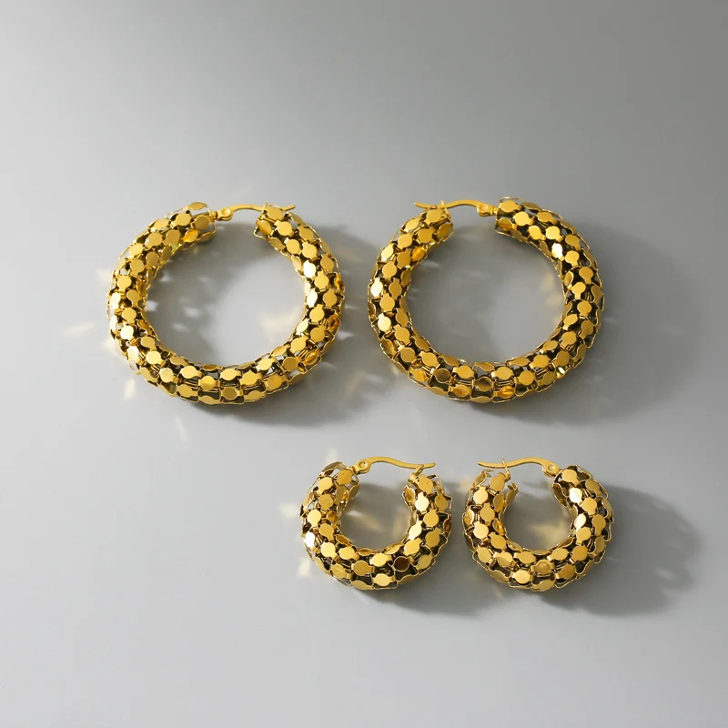 

Женские серьги из нержавеющей стали в стиле ретро