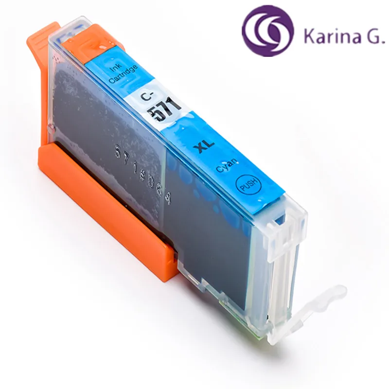 Совместим с чернильным картриджем PGI 570 PGI570 CLI571 для Canon PIXMA MG7750 MG7751 MG7752 MG7753 и др.|printer
